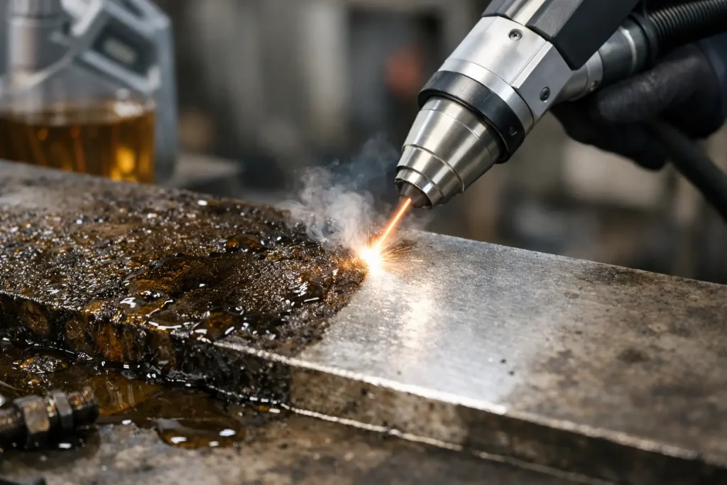 Can Laser Cleaning Remove Oil Effectively?