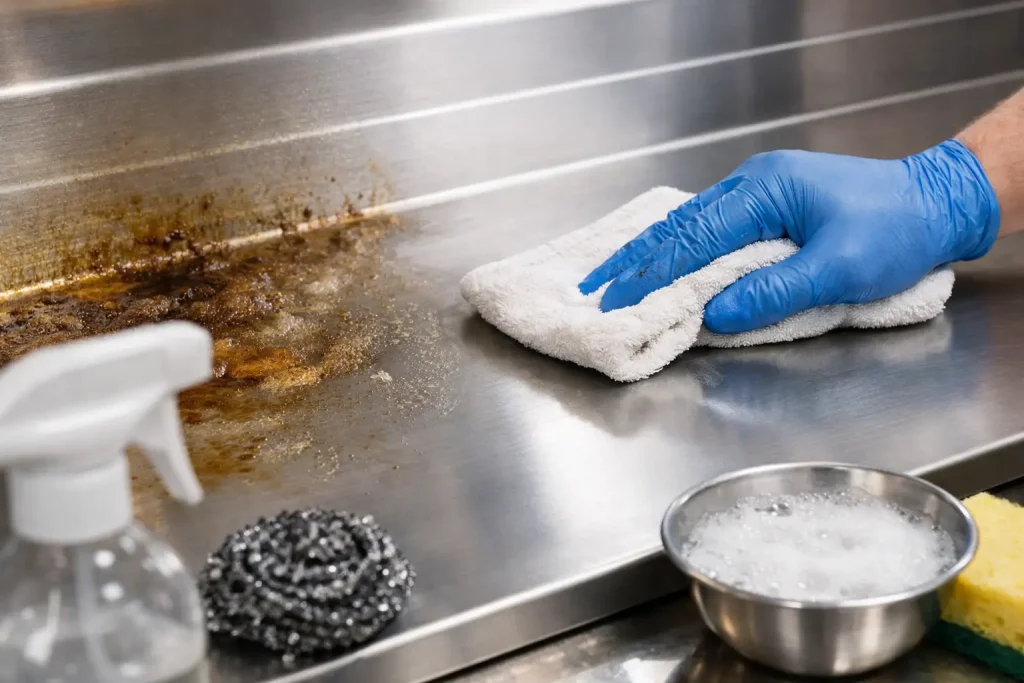 How to Remove Grease From Metal Surface