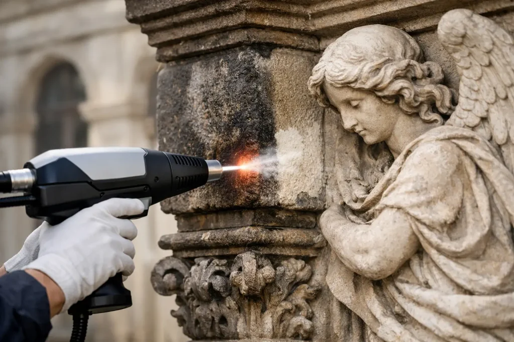 Laser Cleaning for Heritage Restoration