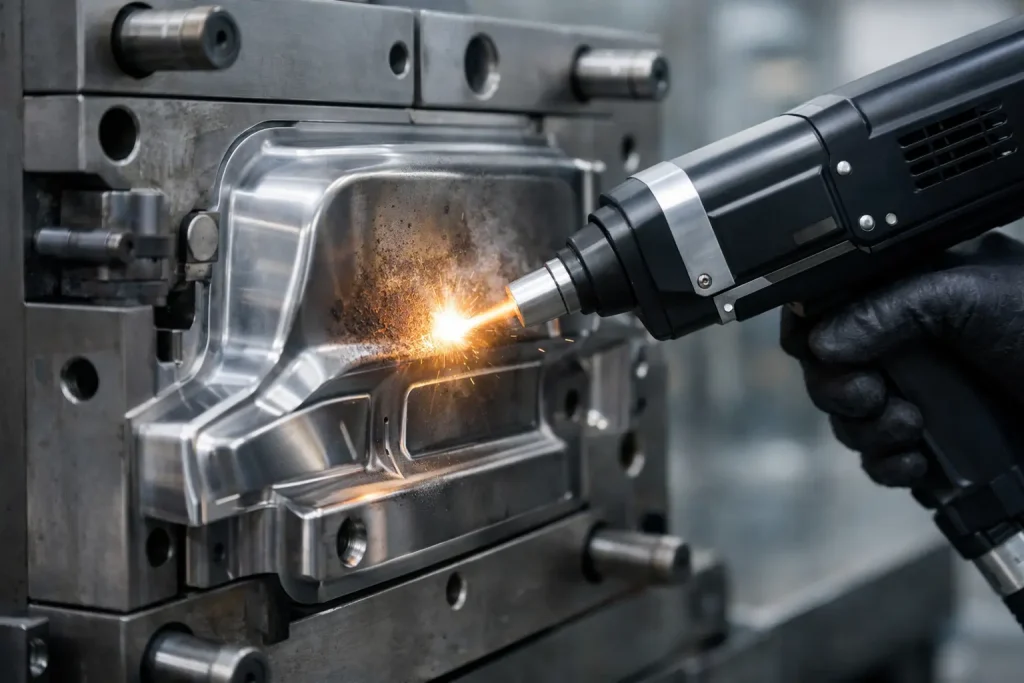 Laser Cleaning for Plastic Moulds