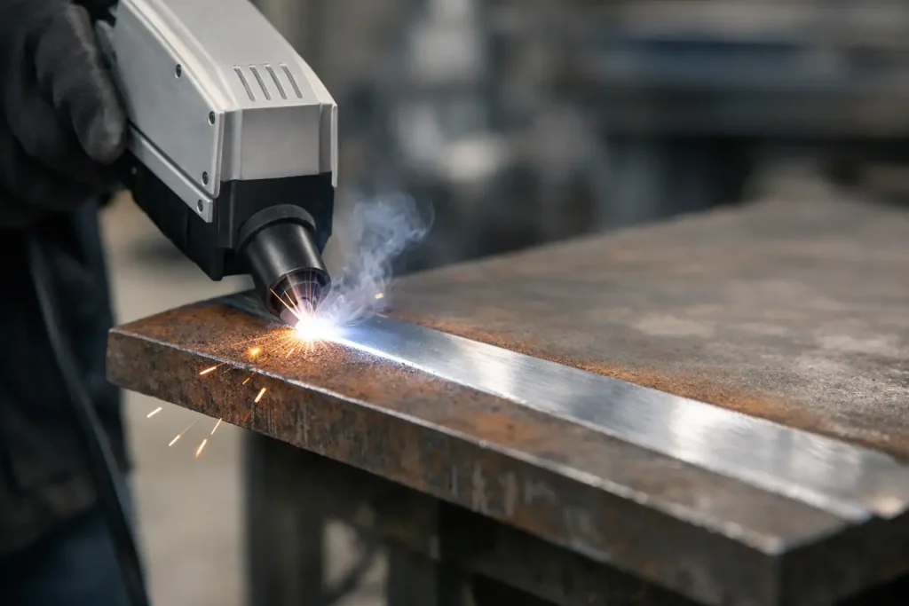 Laser Cleaning for Weld Prep That Performs