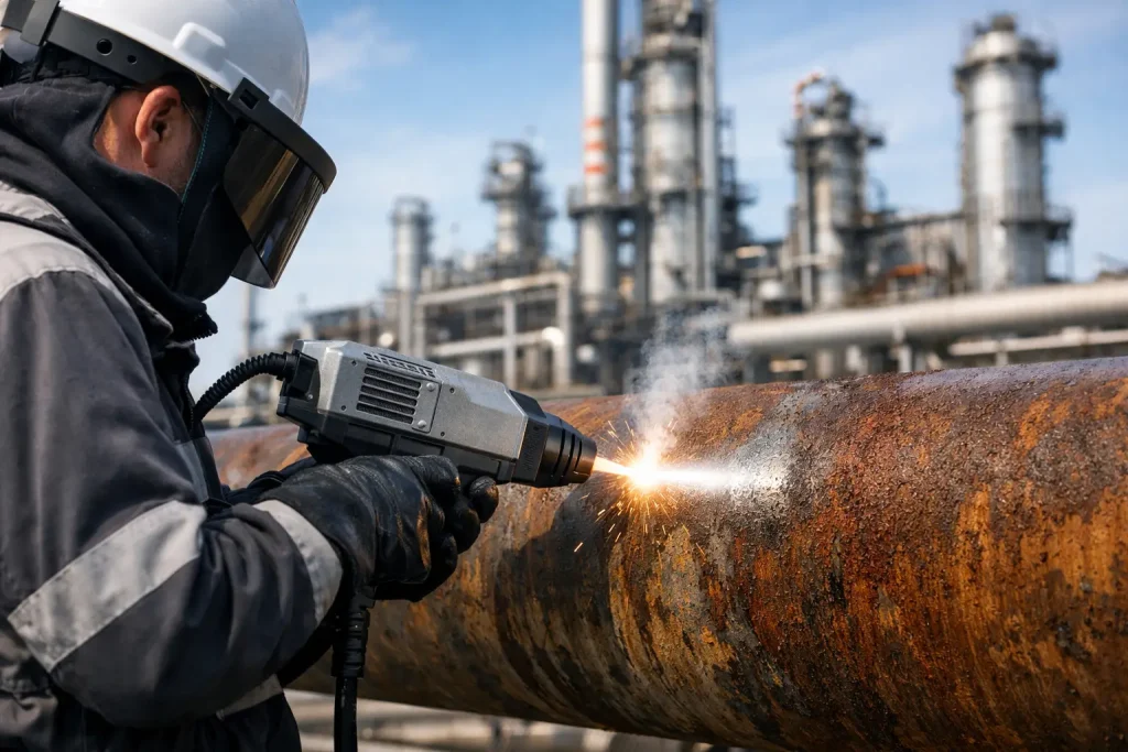 Laser Cleaning Refinery Case Study