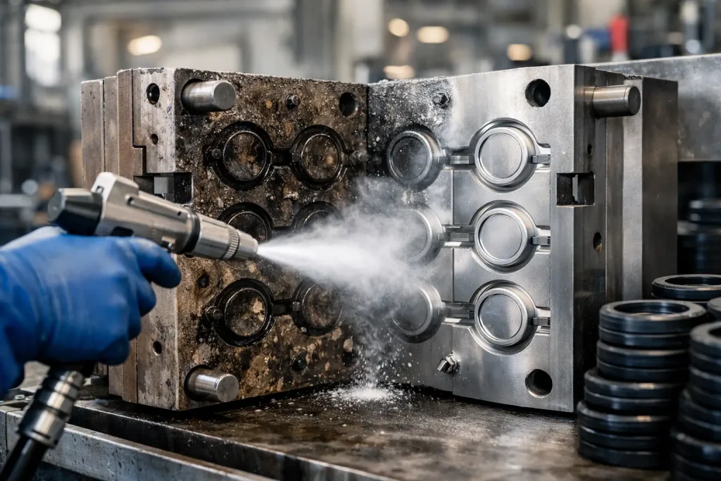 Mould Cleaning for Rubber Industry