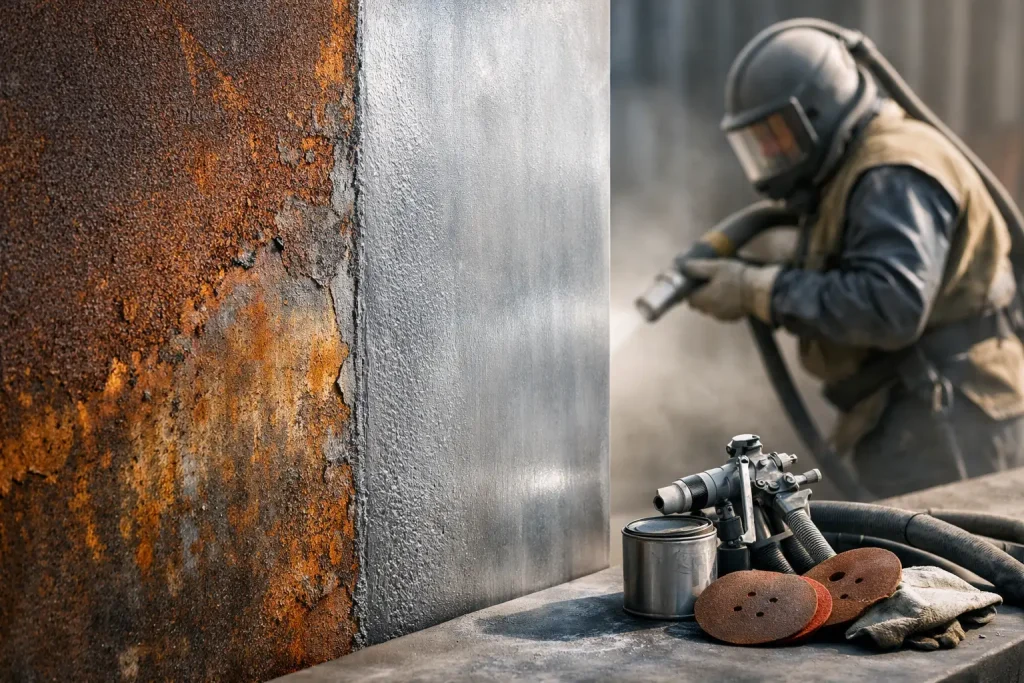 How to Prepare Steel Surfaces for Lasting Coatings