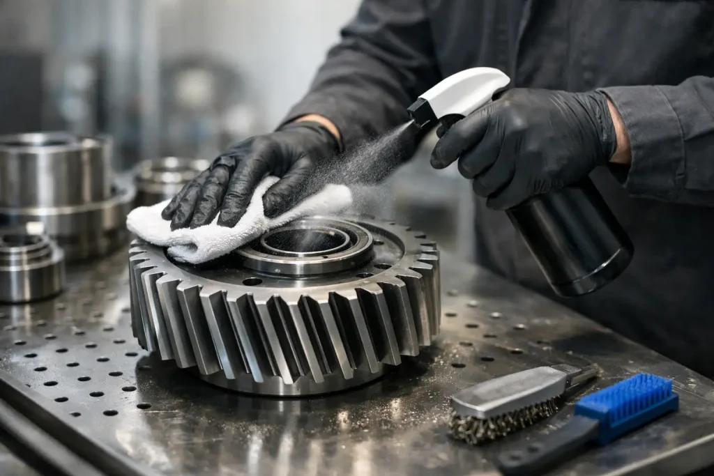 Metal Degreasing Without Solvents for Critical Assets