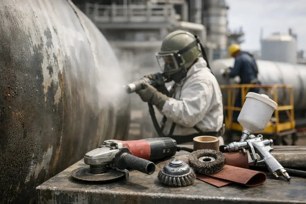 Surface Preparation Methods for Critical Assets