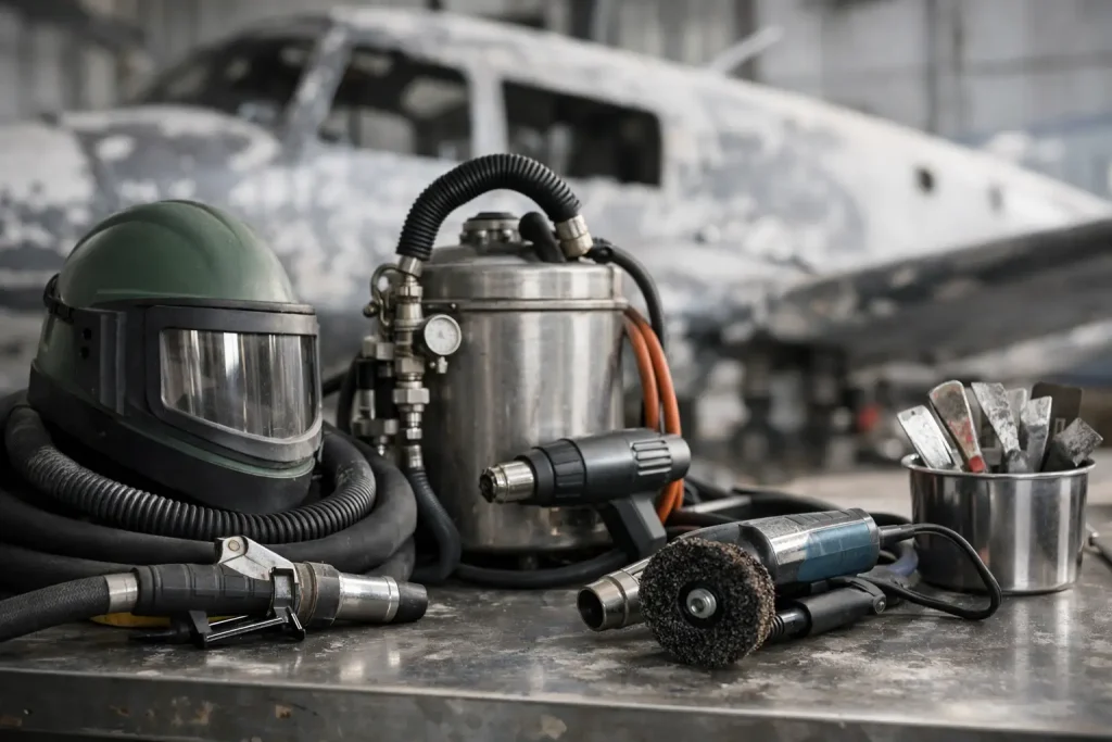 Paint Stripping Equipment for Critical Assets