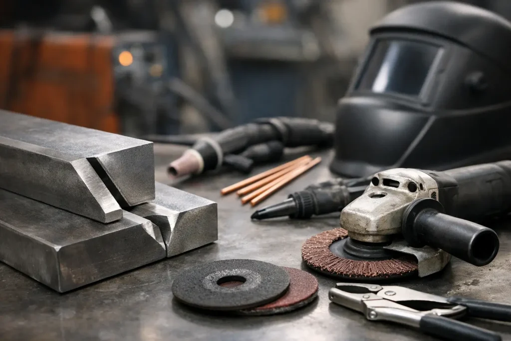 Weld Preparation Methods for Stronger Cleaner Joints