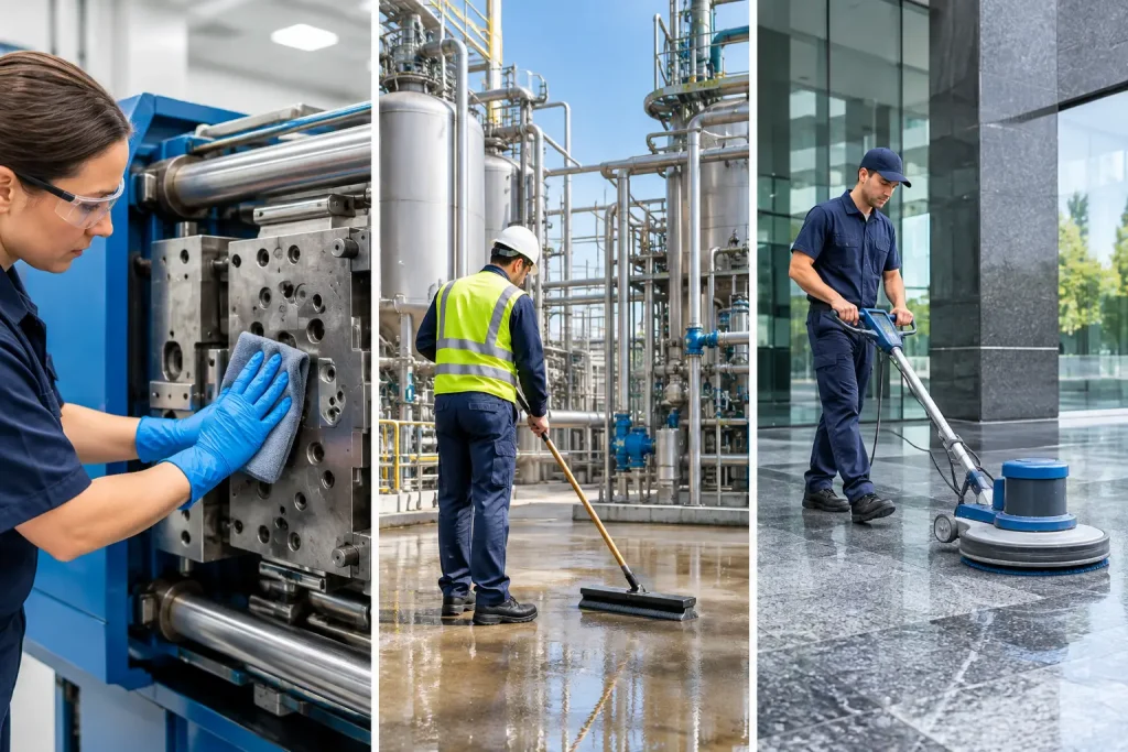 Factory Cleaning Without Chemicals: When It Works