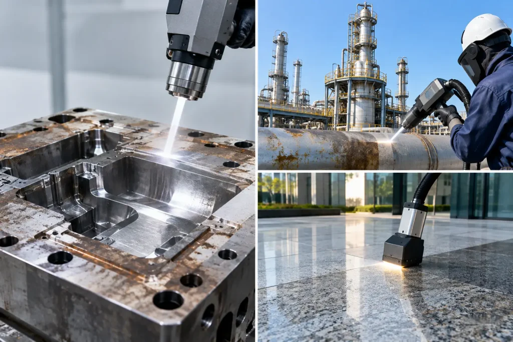 Substrate Damage Prevention With Laser Cleaning